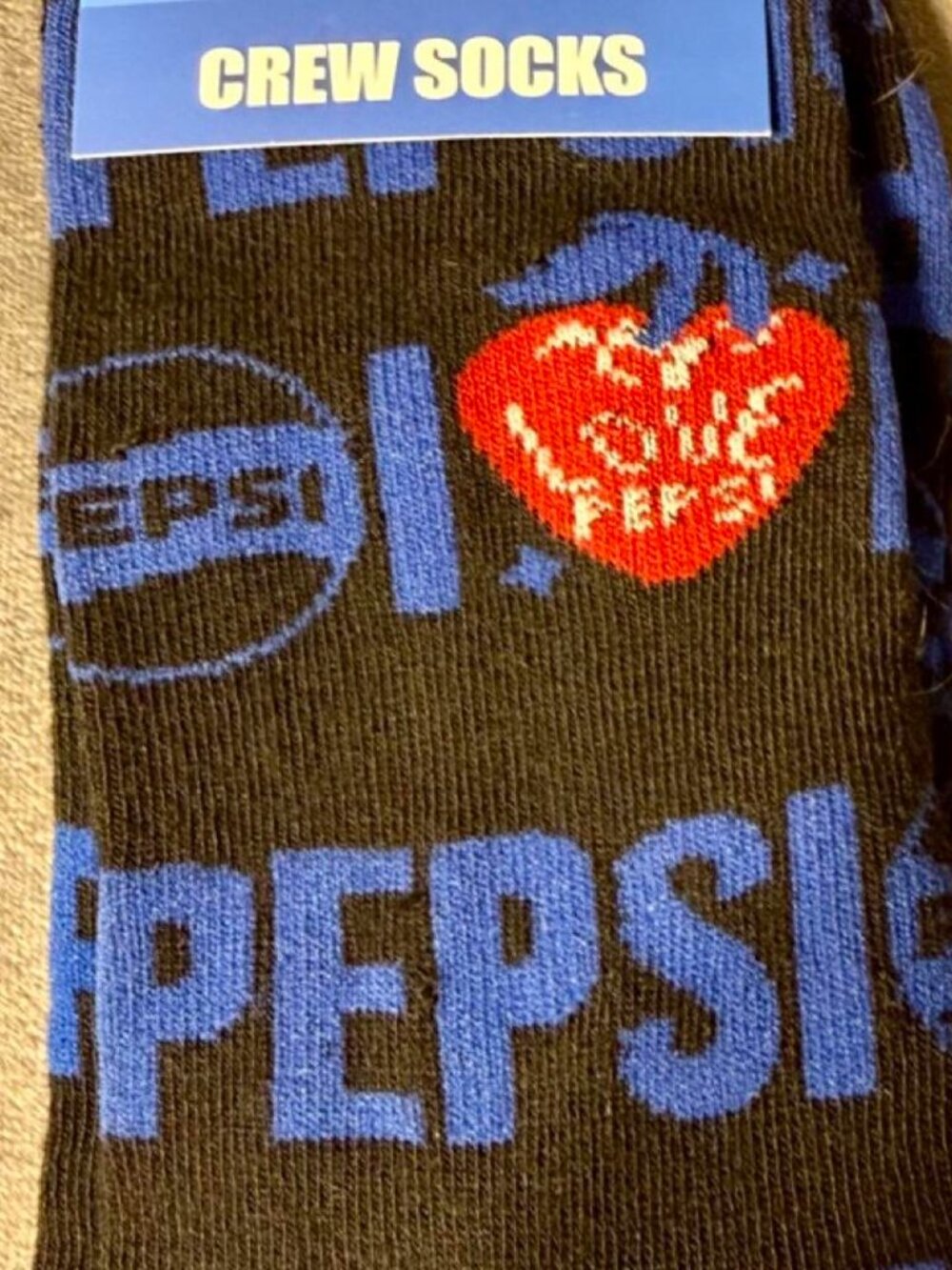 Pepsi Crew Socks